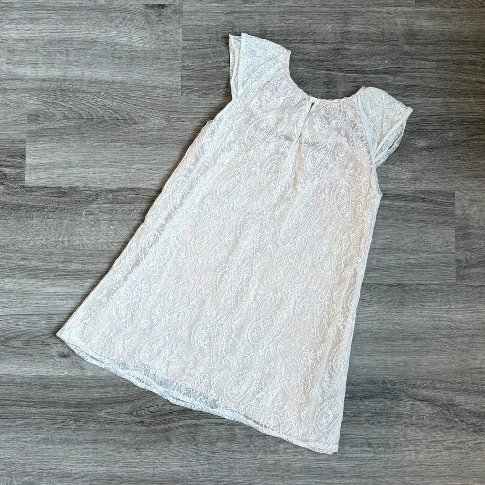 Zara Girls paisley print dress